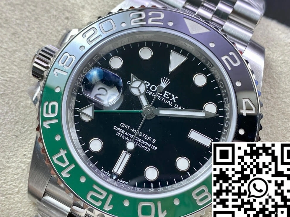 Dial GMT Master Clean Rolex Factory II Black M126720vtnr-0002 0111